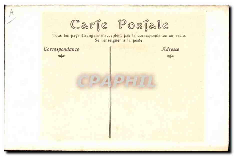 CPA Histoire Napoleon 1er L'homme bas et rampant — Verso
