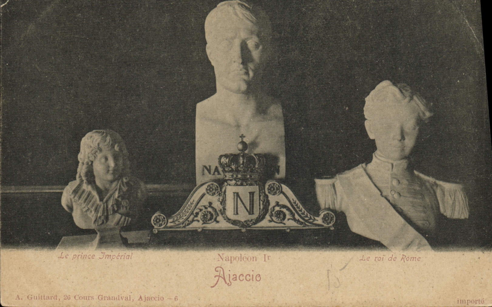 CPA Histoire Napoleon 1er Ajaccio Le prince Imperial Le roi de Rome