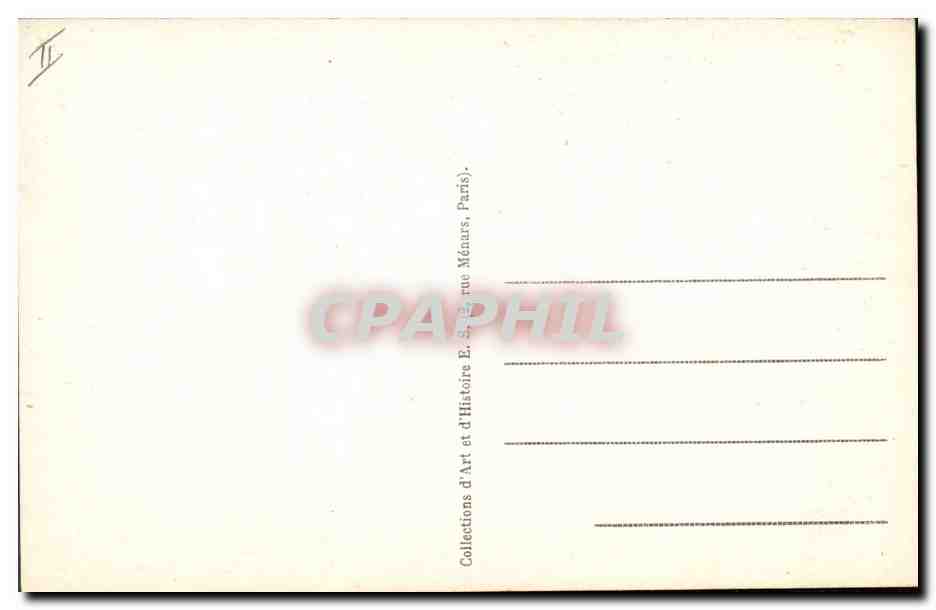 CPA Histoire Napoleon 1er 18 Brumaire  — Rückseite