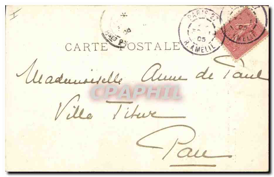 CPA Histoire Napoleon 1er Musee de Versailles Bonaparte premier consul  — Rückseite