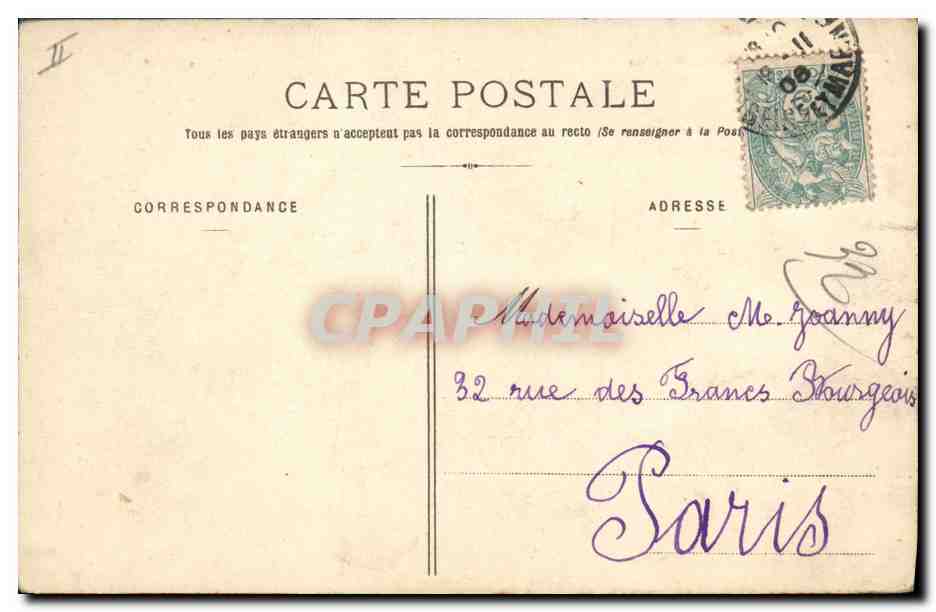CPA Histoire Napoleon 1er a Waterloo — Rückseite