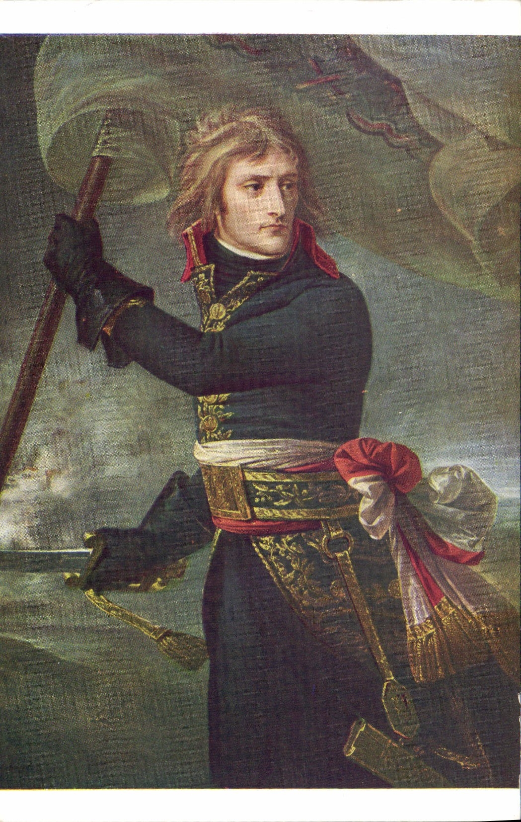 CPA Histoire Napoleon 1er Gros Bonaparte a Arcole 17 novembre 1796