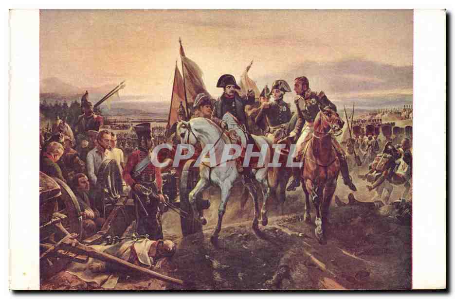 CPA Histoire Napoleon 1er Vernet Bataille de Friedland 14 juin 1807