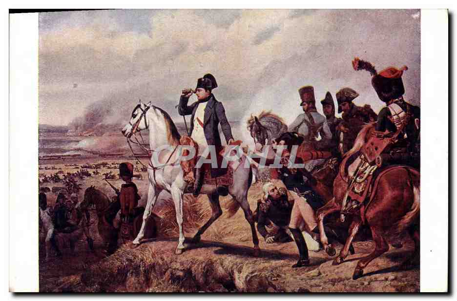 CPA Histoire Napoleon 1er Musee de Versaills Vernet Bataille de Wagram 6 juillet 1809