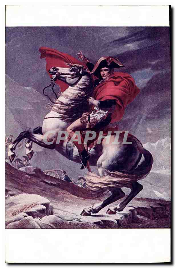 CPA Histoire Napoleon 1er David Napoleon Bonaparte Premier Consul Musee de Versailles
