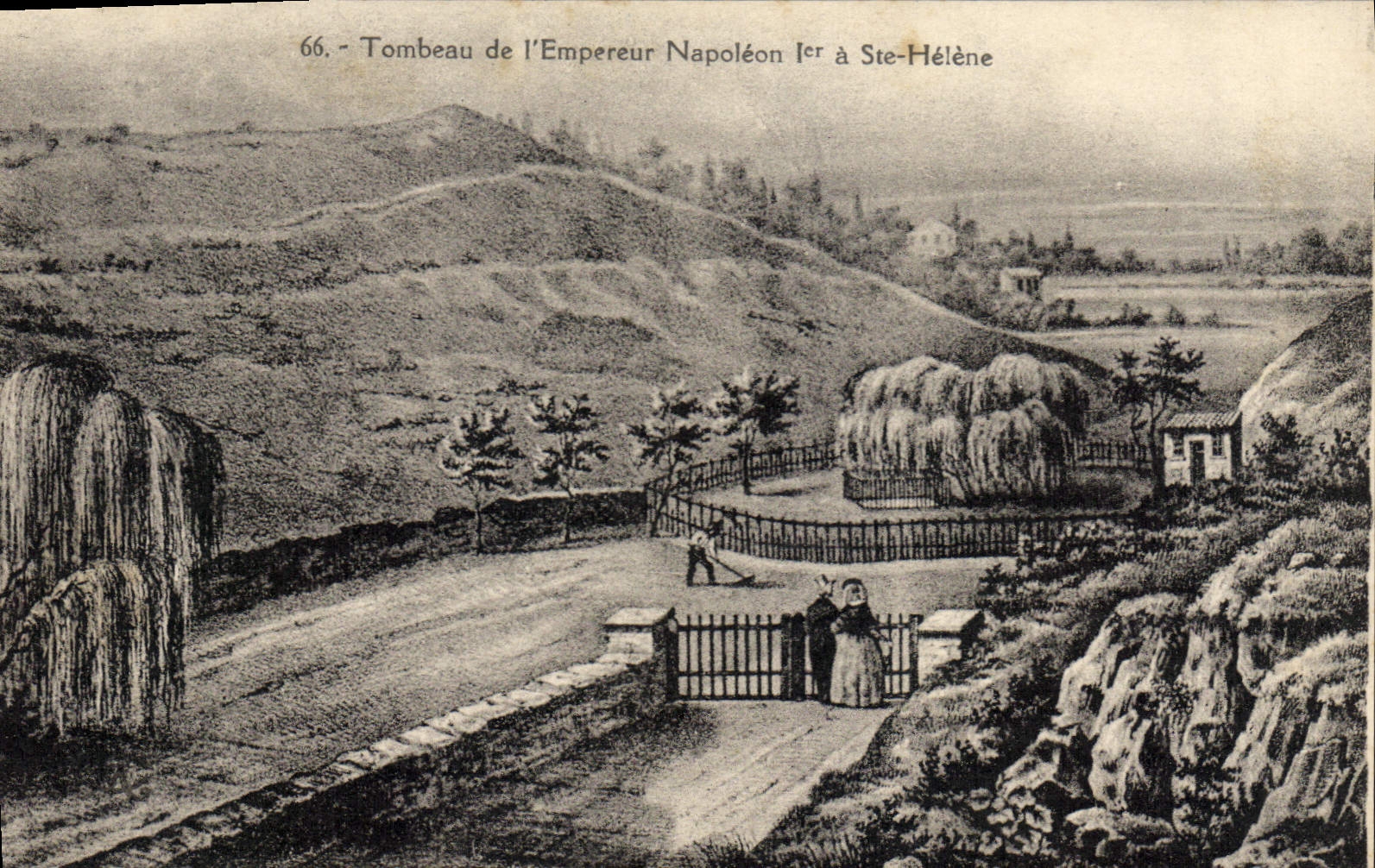 CPA Histoire Napoleon 1er Tombeau de l'Empereur a Ste Helene 