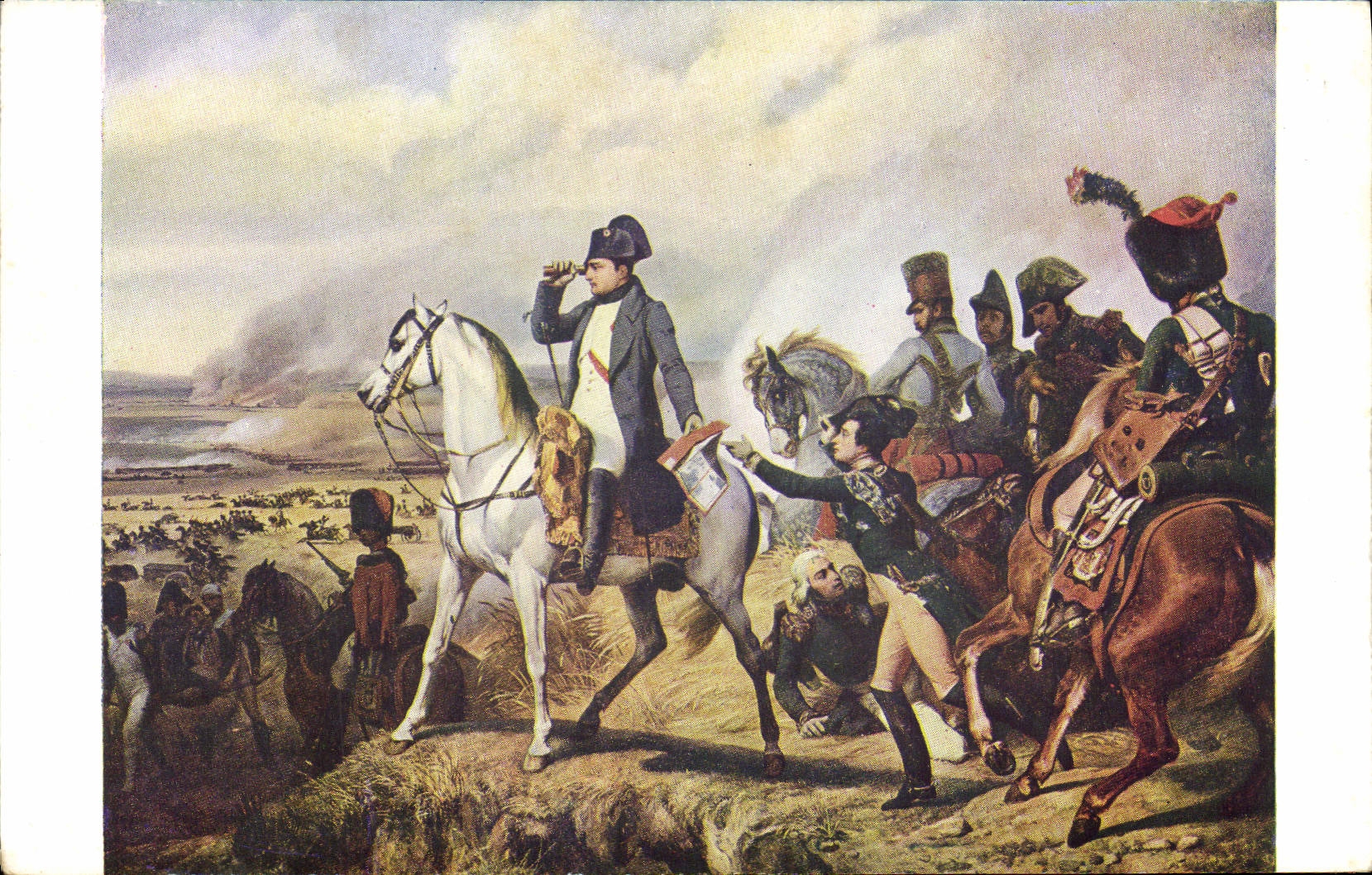 CPA Histoire Napoleon 1er Musee de Versailles Bataille de Wagram 6 juillet 1809