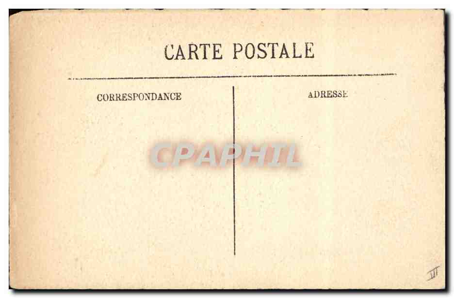 CPA Madame du Chatelet  — Back