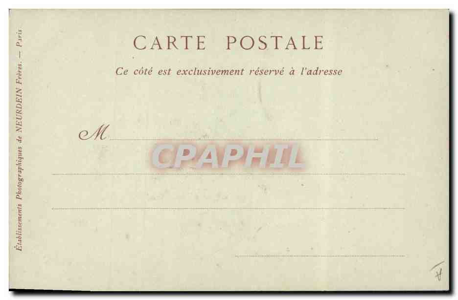 CPA Nicolas Poussin Peintre — Back