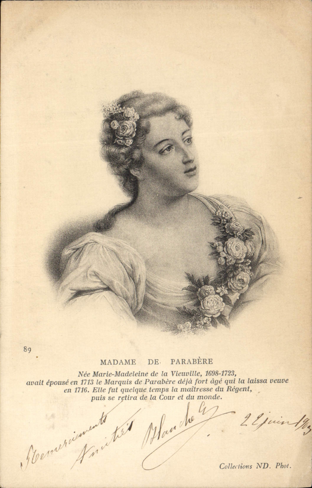 CPA Madame de Parabere 