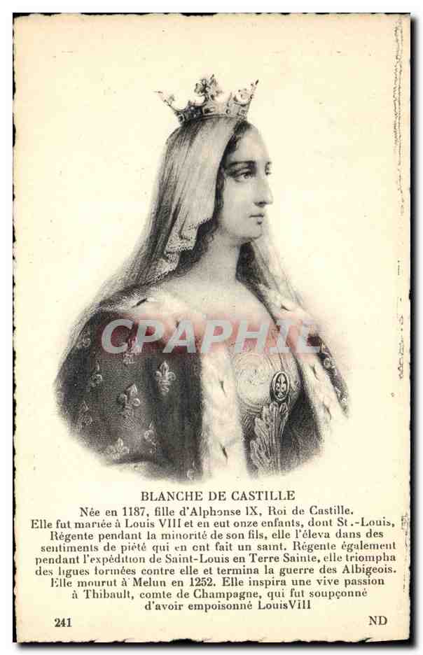 CPA Blanche de Castille