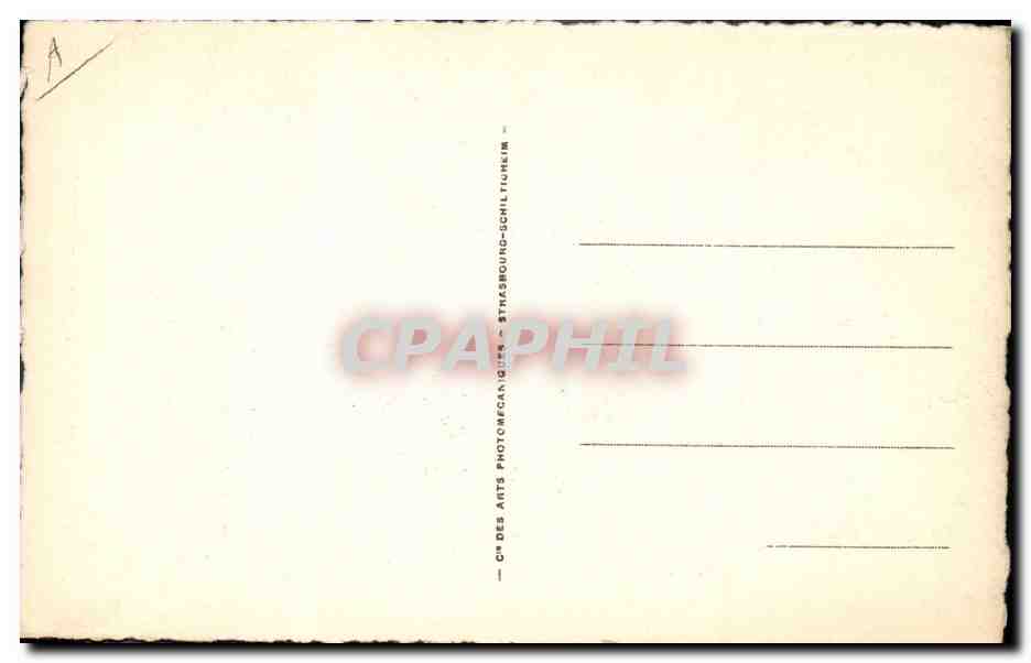 CPA Blanche de Castille — Back