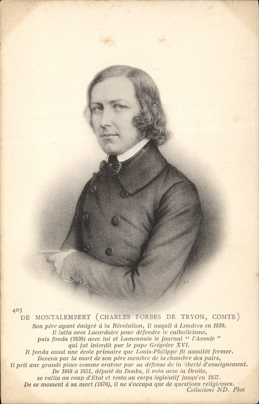 CPA De Montalembert 