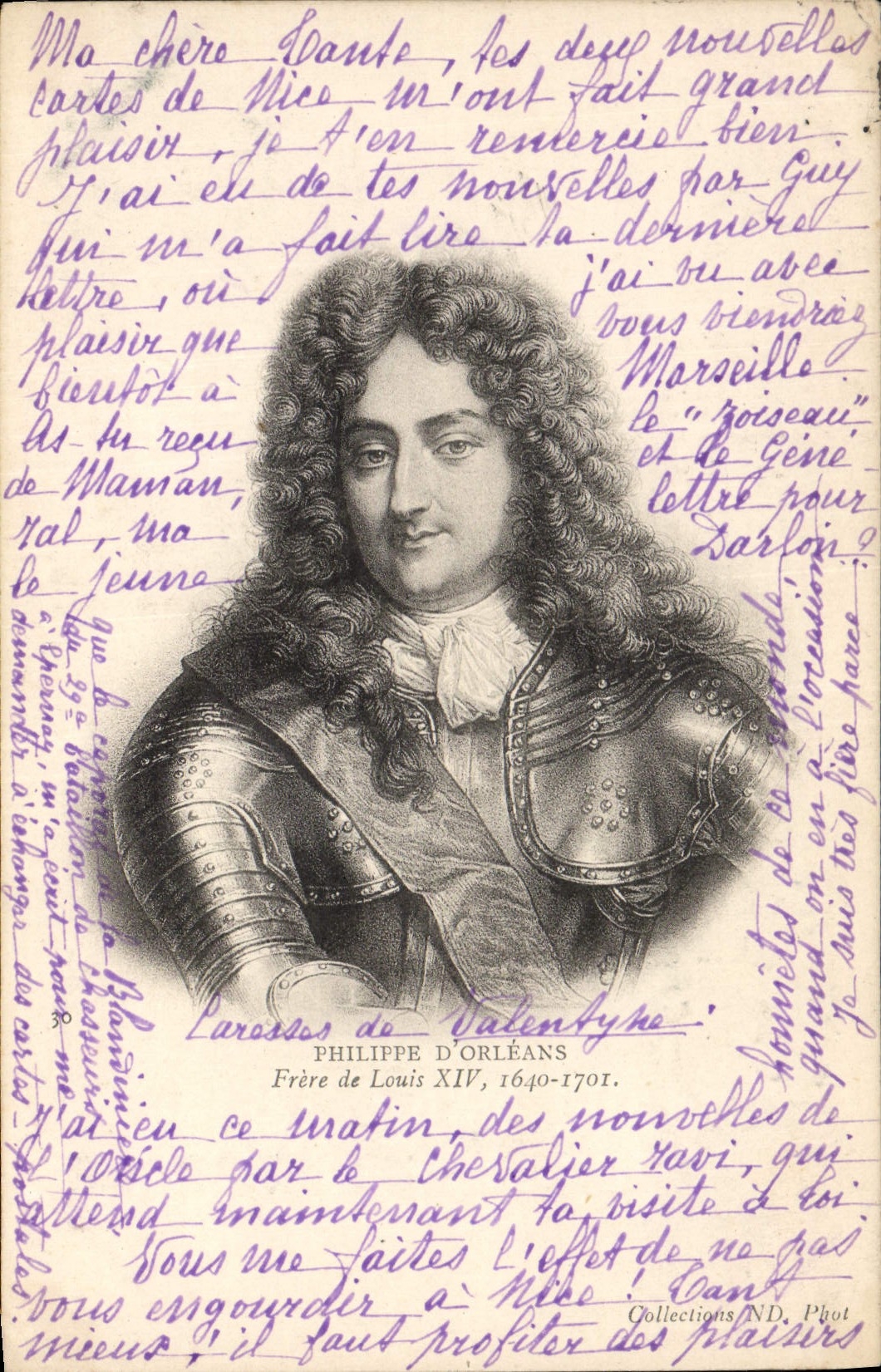 Philippe d'Orléans — Frère de Louis XIV, 1640-1701 — Collections ND. Phot