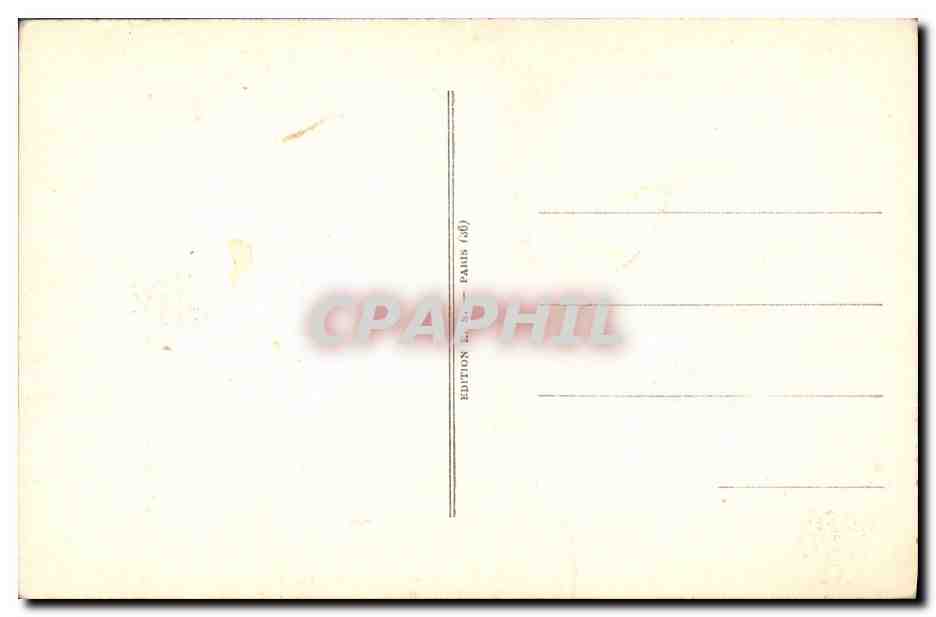 CPA Cambronne  — Verso