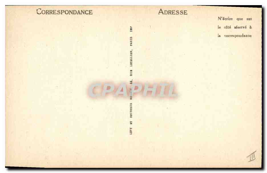 Diane de Poitiers — biographie — CPAPHIL n°64 — Verso
