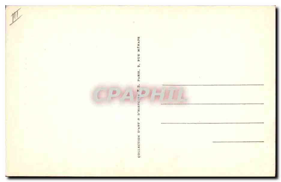 Ninon de Lenclos (Anne dite) — portrait gravé — Collection d'Art & d'Histoire P.S. Paris — Verso