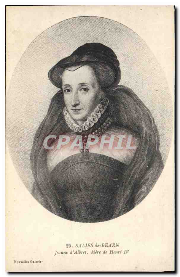 Jeanne d'Albret, Mère d'Henri IV — Nouvelles Galerie, n°29