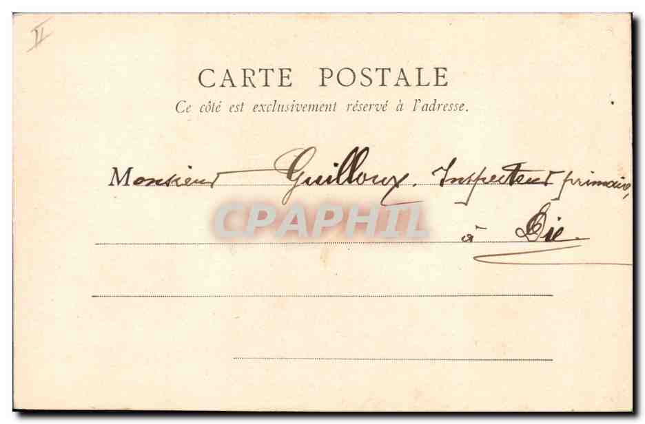 CPA Chat chats Chaton Musee du Luxembourg Lambert Famille de chats  — Rückseite