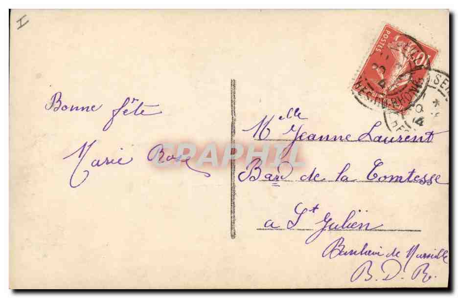 CPA Chat chats Chaton Femme — Rückseite