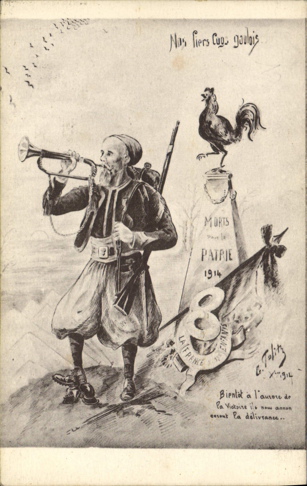 I nostri Piers Cugois — Morti per la Patria 1914 — B. Talits
