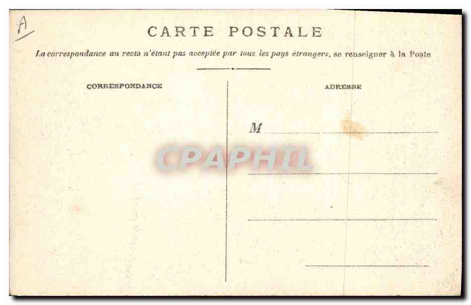 CPA Militaria La Valbonne Le 2eme zouave — Rückseite