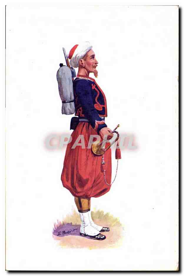 Zouave algérien — 1867 — Musée Marechal Franchet d'Esperey, Paris