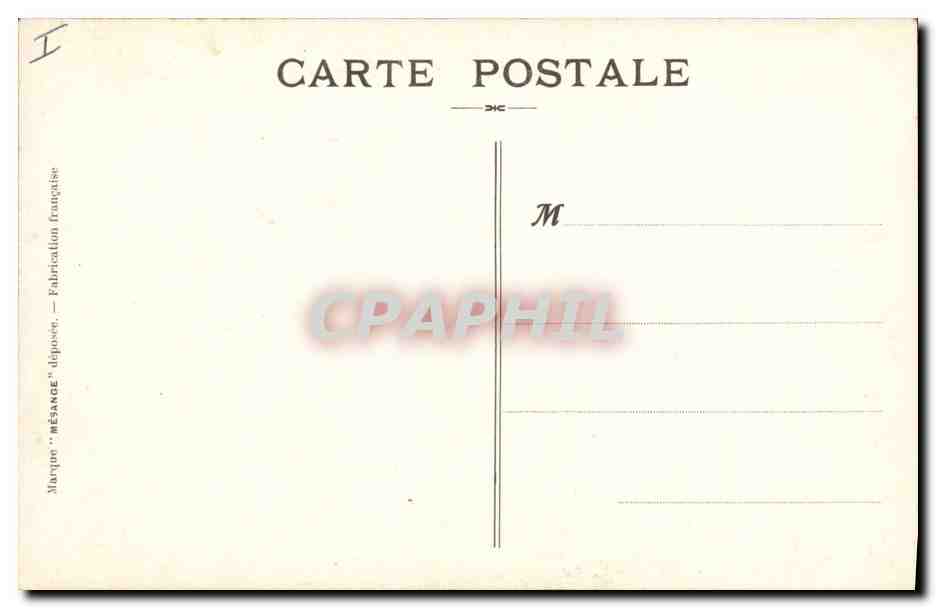 CPA Militaria Gaite Francaise Zouave — Rückseite
