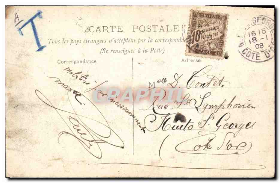 CPA Militaria La 11eme compagnie du 1er Zouaves L'epluchage de pommes de terre — Rückseite