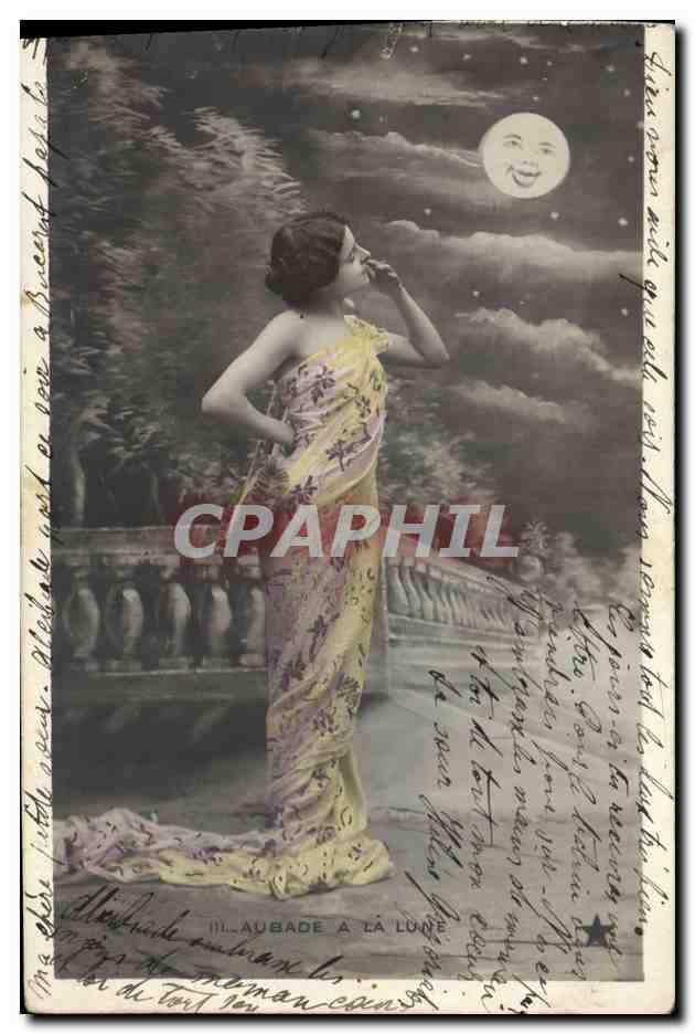 Aubade à la Lune — Série N° 786 — Papier Gussliemont