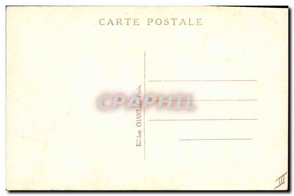 CPA Fantaisie Femme Theatre Lise Delamare de la comedie Francaise — Rückseite