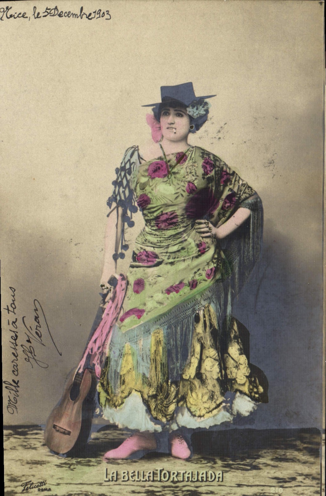 La Bella Tortajada — danseuse espagnole — Felicetti, n° 210