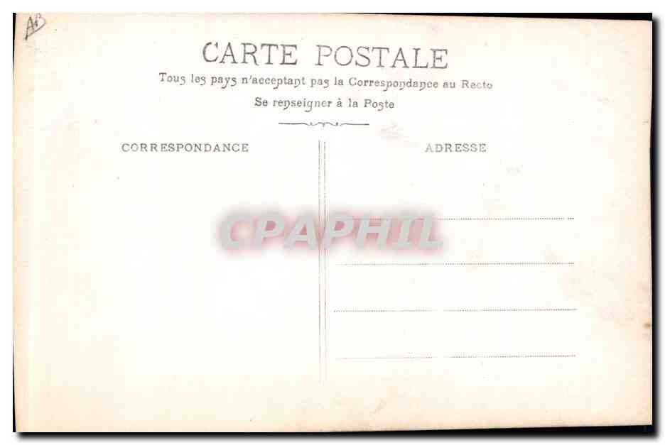 CPA Fantaisie Femme Theatre Mr Paul Mounet Theatre Francais Medaille — Verso
