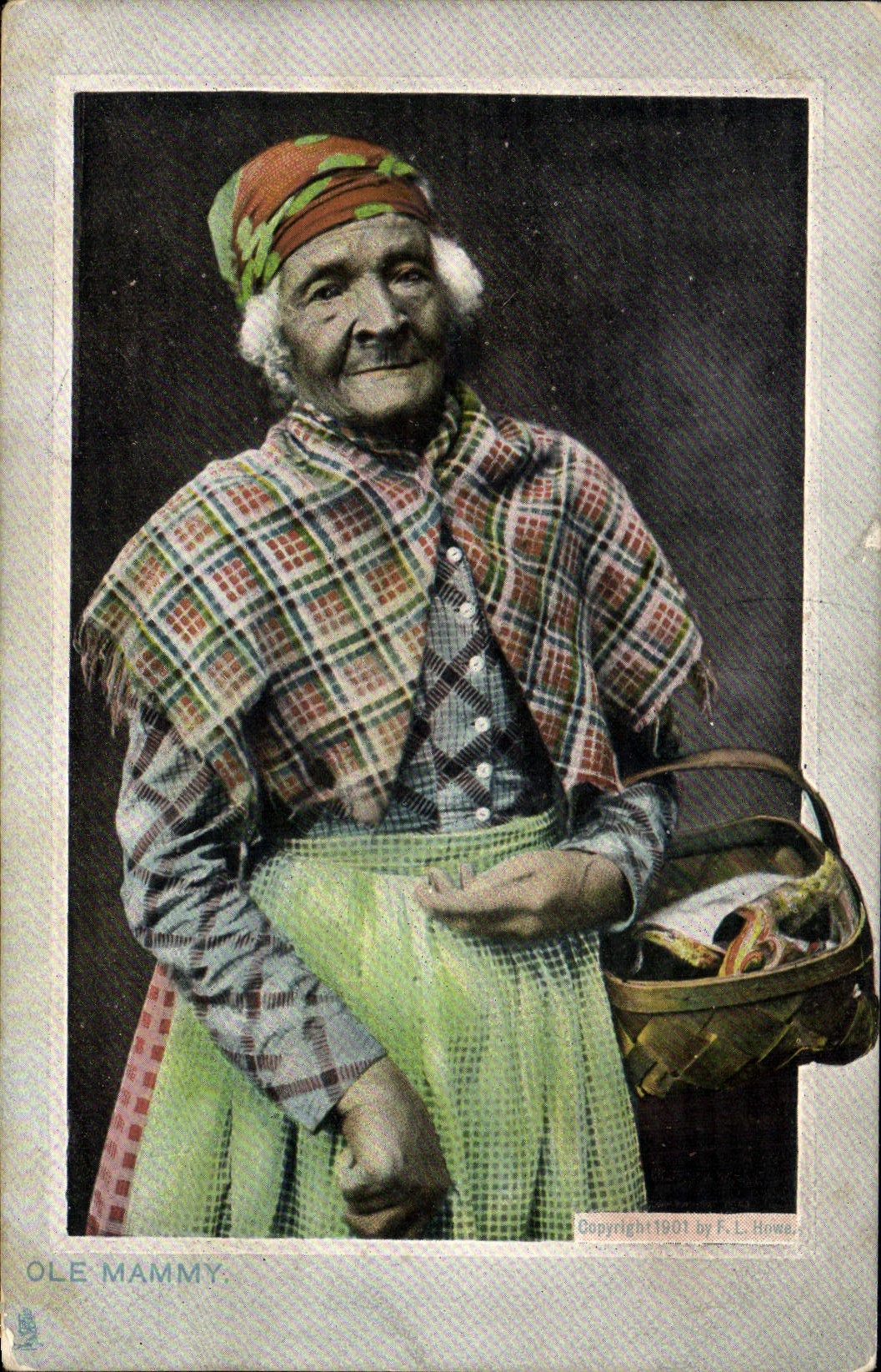 CPA Negre Femme Noire Ole Mammy