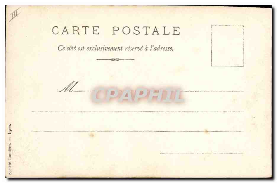 CARTE PHOTO Negre Femme Noire — Rückseite