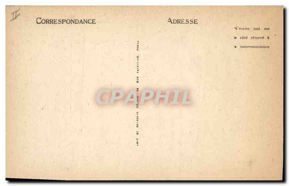 CPA Banque Tonnerre Caisse d'Epargne Ancien Hotel d'Uzes Porte principale — Rückseite