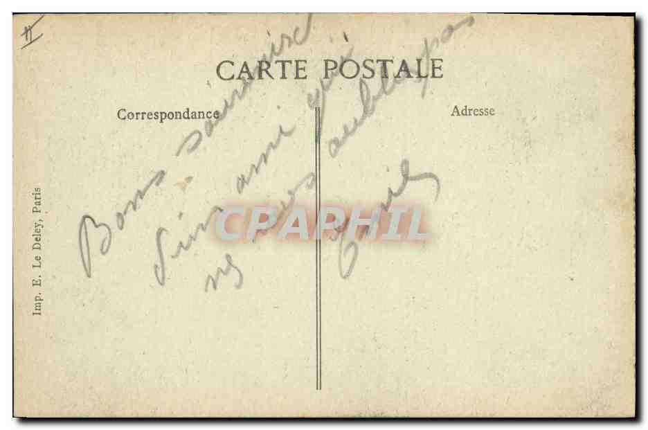 CPA Banque Caisse d'Epargne Toulon  — Rückseite