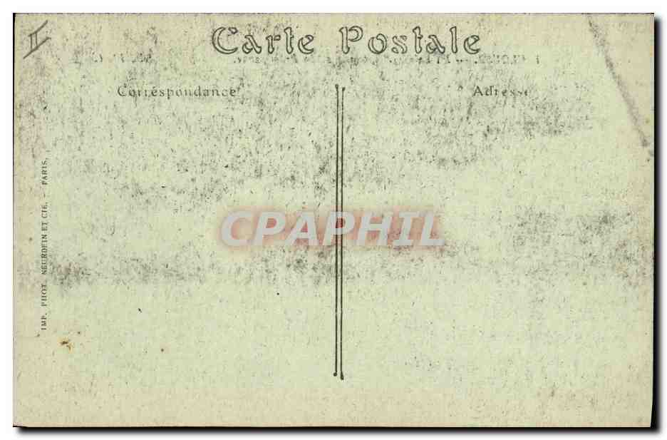 CPA Banque Toulouse La Caisse d'Epargne et de Prevoyance — Rückseite