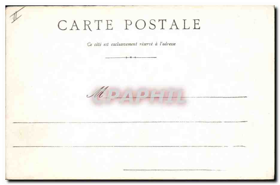 CPA Banque Caisse d'Epargne Ancien Hotel d'Uzes Tonnerre — Verso