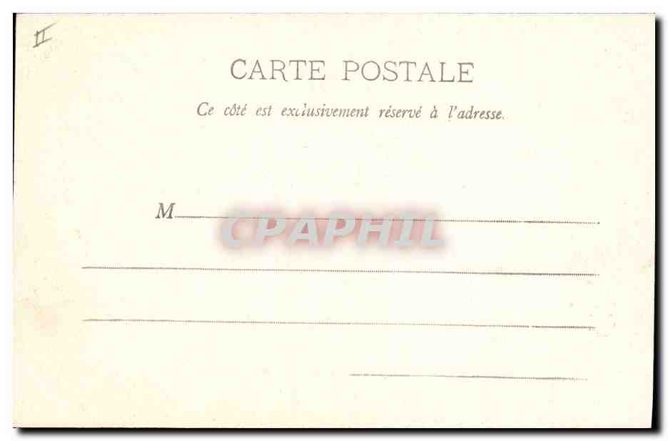 CPA Banque Valence Hotel de la Caisse d'Epargne  — Rückseite