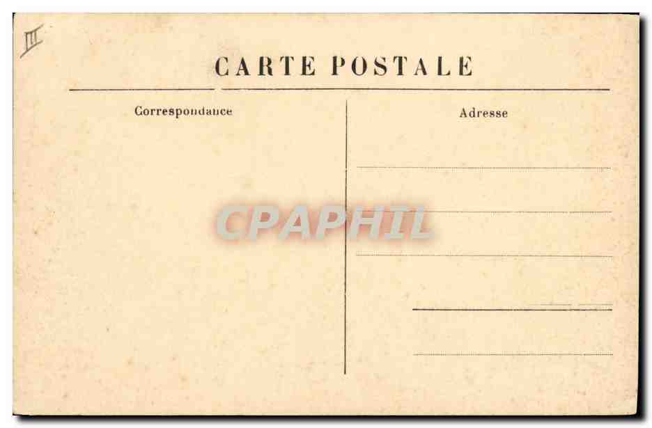 CPA Folklore Auvergne La bourree La Vouale La Rouzette — Rückseite