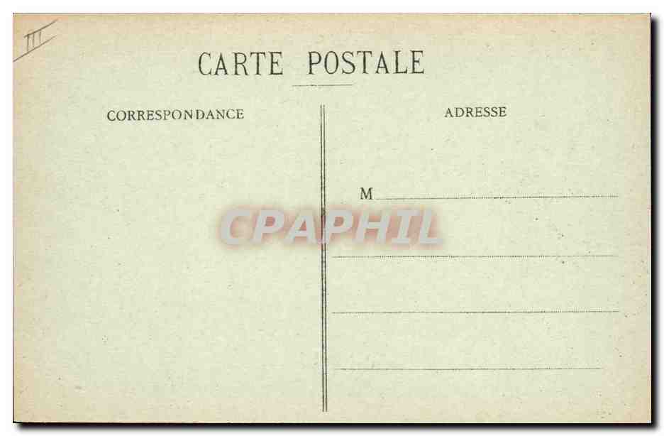 CPA Folklore Auvergne La bourree La Vouale La Rouzette — Rückseite