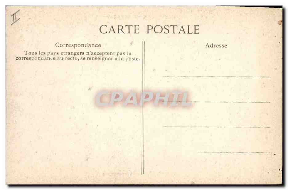 CPA Folklore Auvergne Paysannes Auvergnates — Verso
