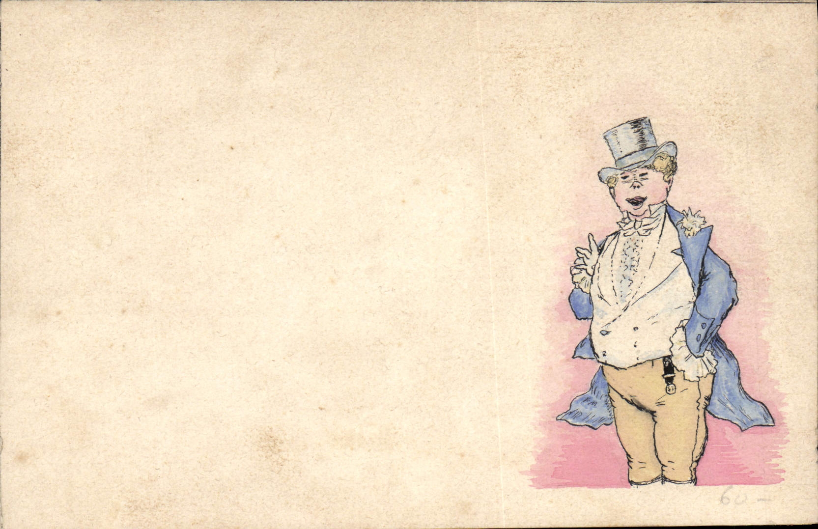 CPA Fantaisie Illustrateur Bourgeois