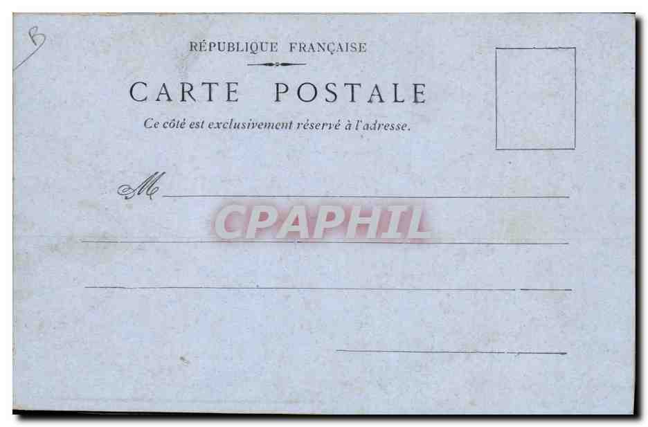 CPA Fantaisie Illustrateur Bourgeois — Rückseite