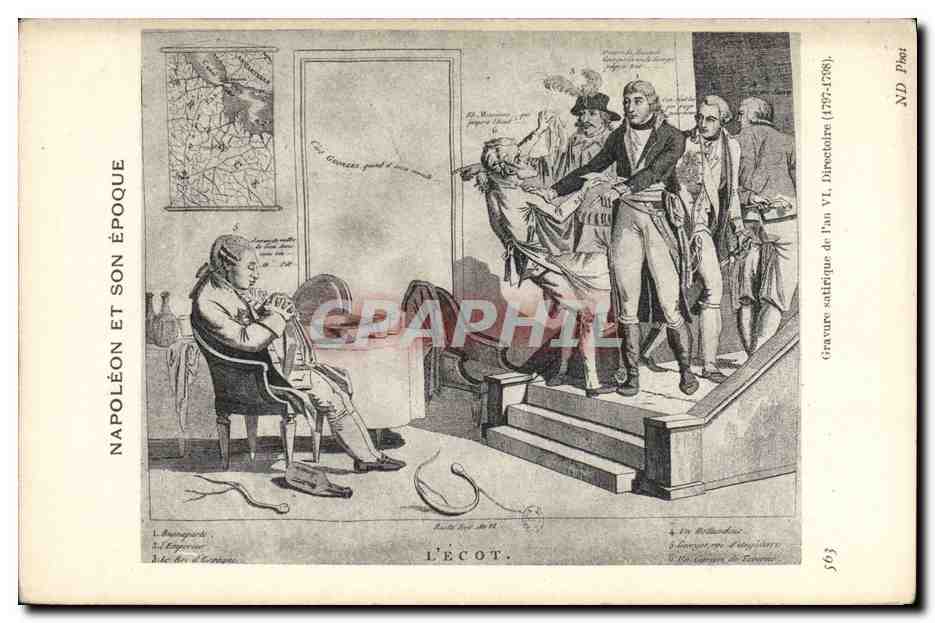 CPA Histoire Napoleon 1er L'Ecot