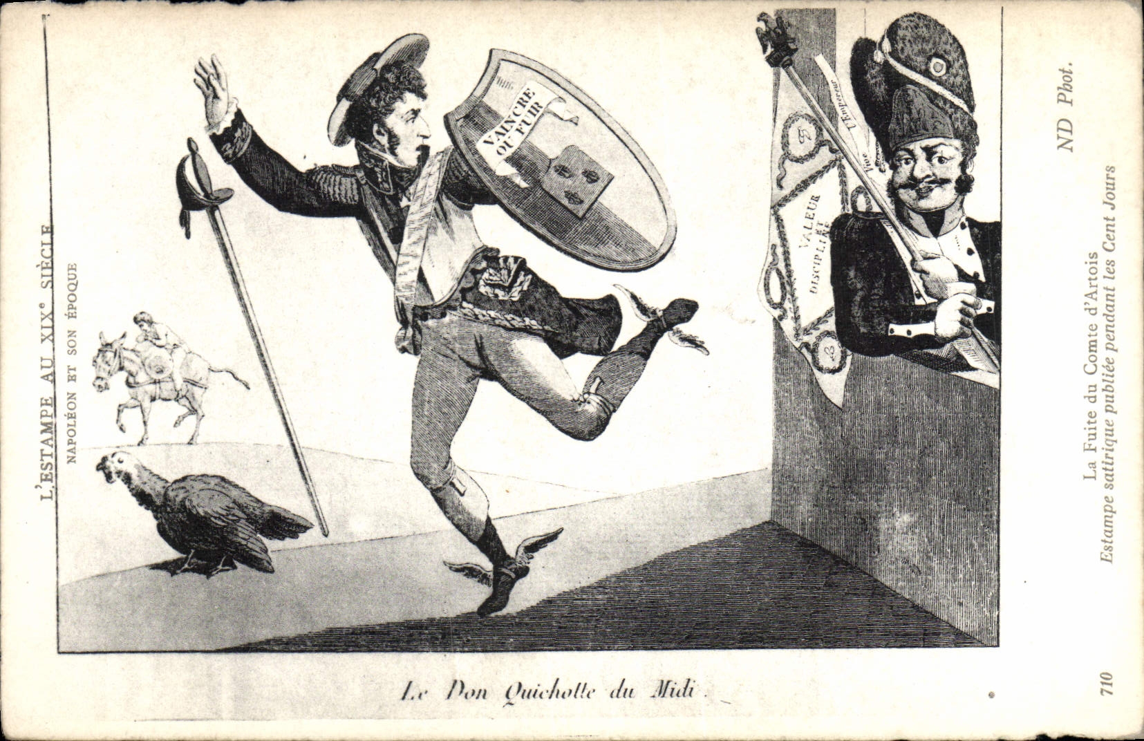 CPA Histoire Napoleon 1er Le Don Quichotte du Midi