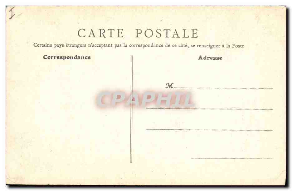 CPA Histoire Napoleon 1er Les adieux de Fontainebleau — Rückseite