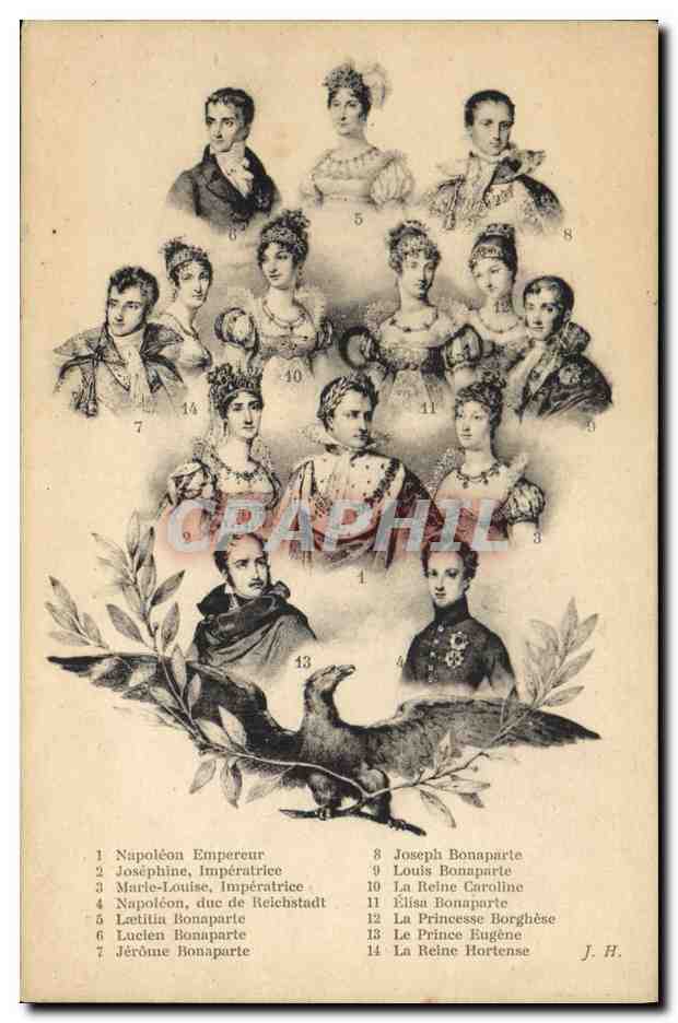 CPA Histoire Napoleon 1er Aigle 