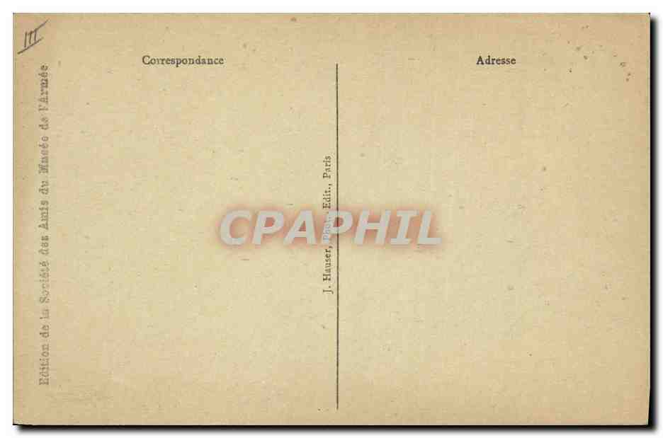 CPA Histoire Napoleon 1er Aigle  — Rückseite